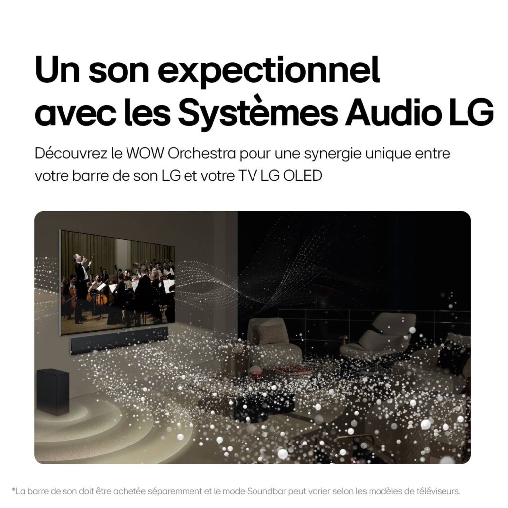 Téléviseur LG OLED65G4 (OLED, 4K, Ultra HD)