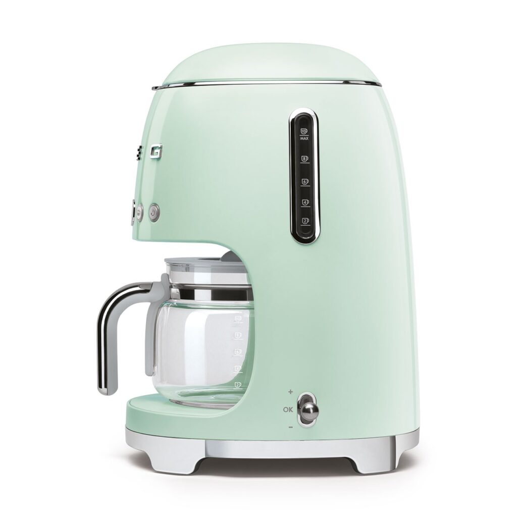 Cafetière & Machine à café SMEG DCF02PGEU (Cafetière filtre, Année 50, Vert d'eau)