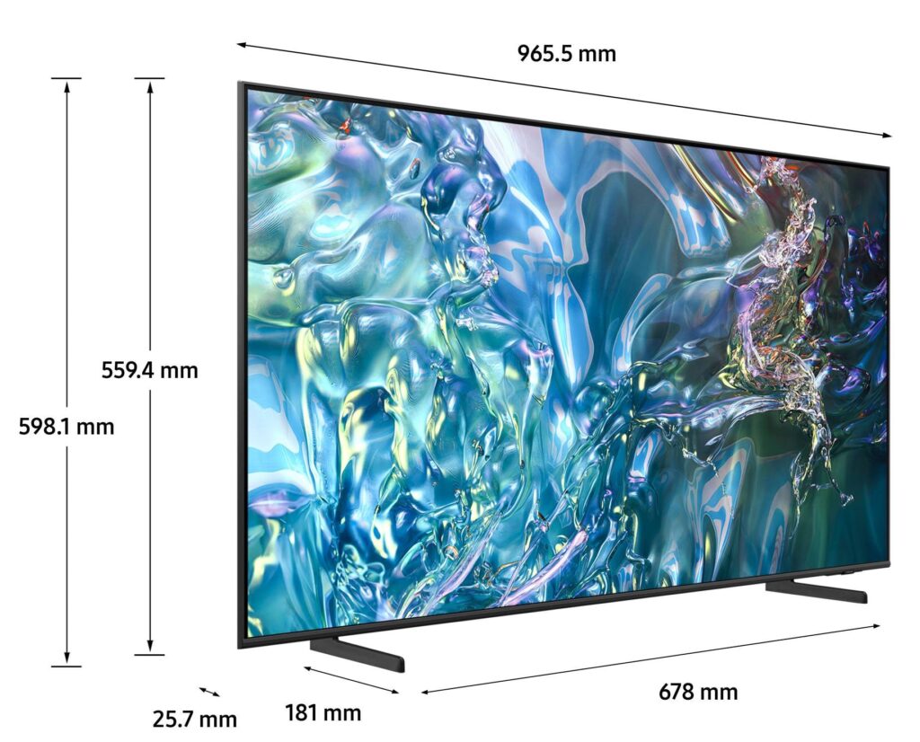 Téléviseur SAMSUNG TQ43Q64D (TV QLED 4K)