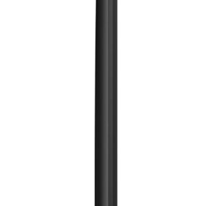 Vue latérale d'un téléviseur 4K SAMSUNG TU65DU8575 noir et fin sur un support.