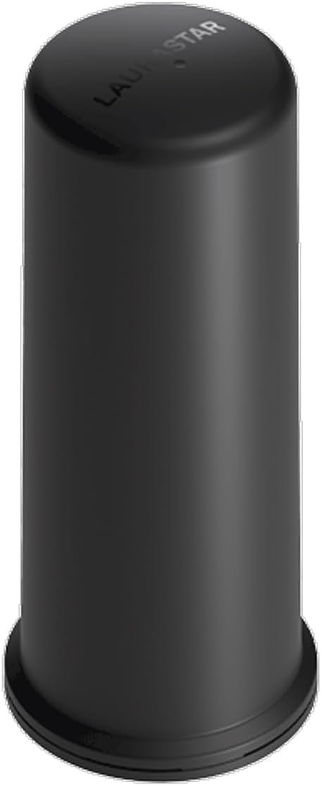 Ensemble de trois conteneurs LAURASTAR CARTOUCHE LIFT noirs, cylindriques, avec des sommets arrondis et des bases plates, représentés sur un fond blanc. Disponible en pack de 3.