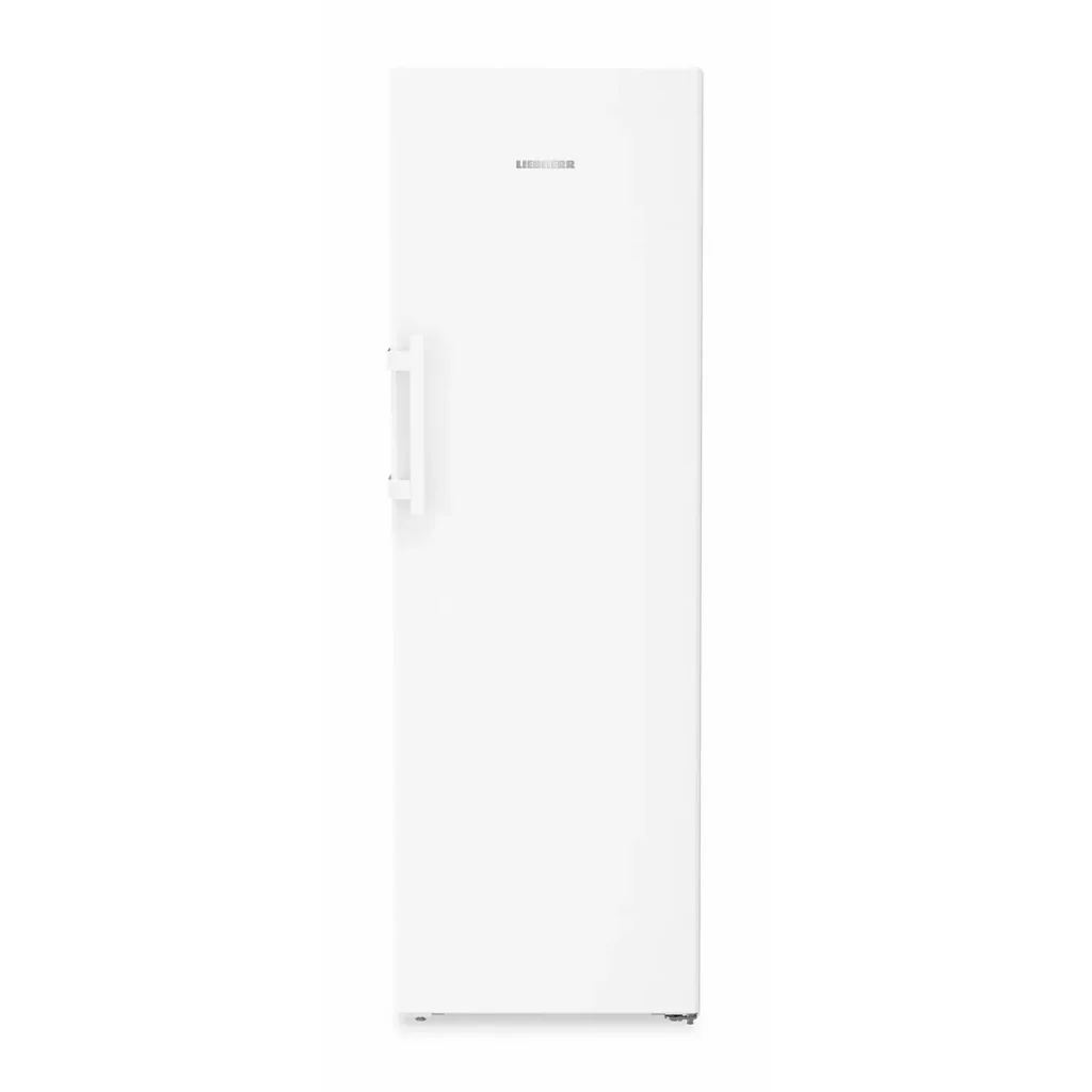 Le modèle LIEBHERR FNE5217-20 est un congélateur vertical à une porte, caractérisé par son design haut et blanc et sa poignée située à gauche, alliant un style moderne à des performances fiables.