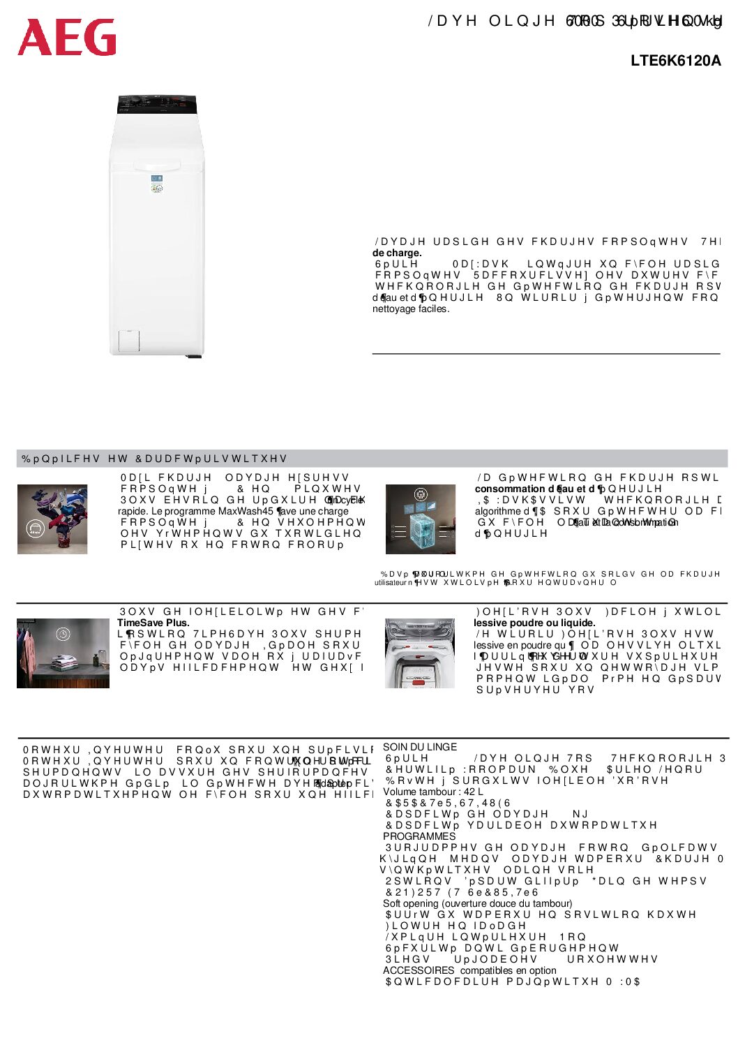 AEG LTE6K6120A – Image 3