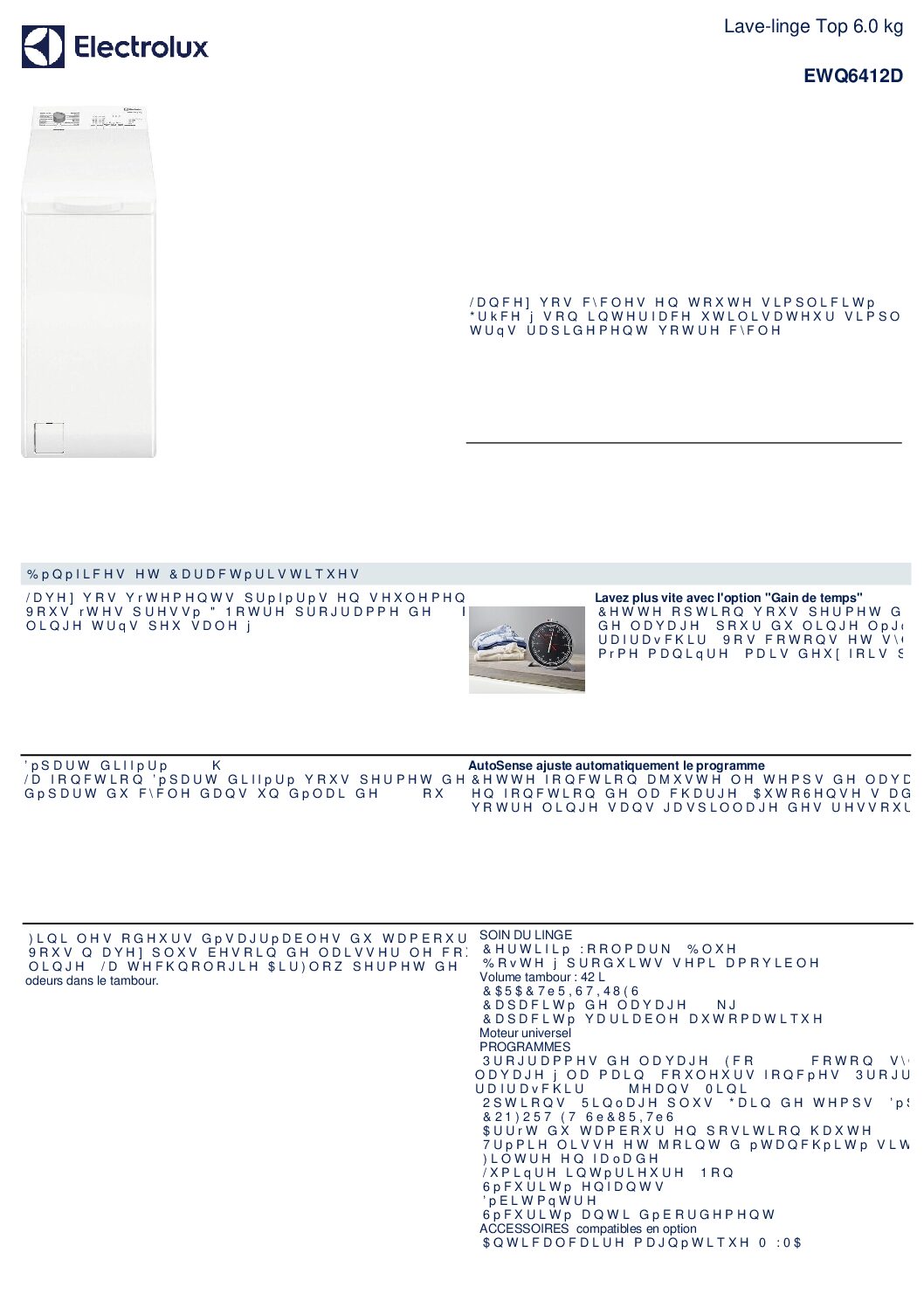 ELECTROLUX EWQ6412D – Image 4